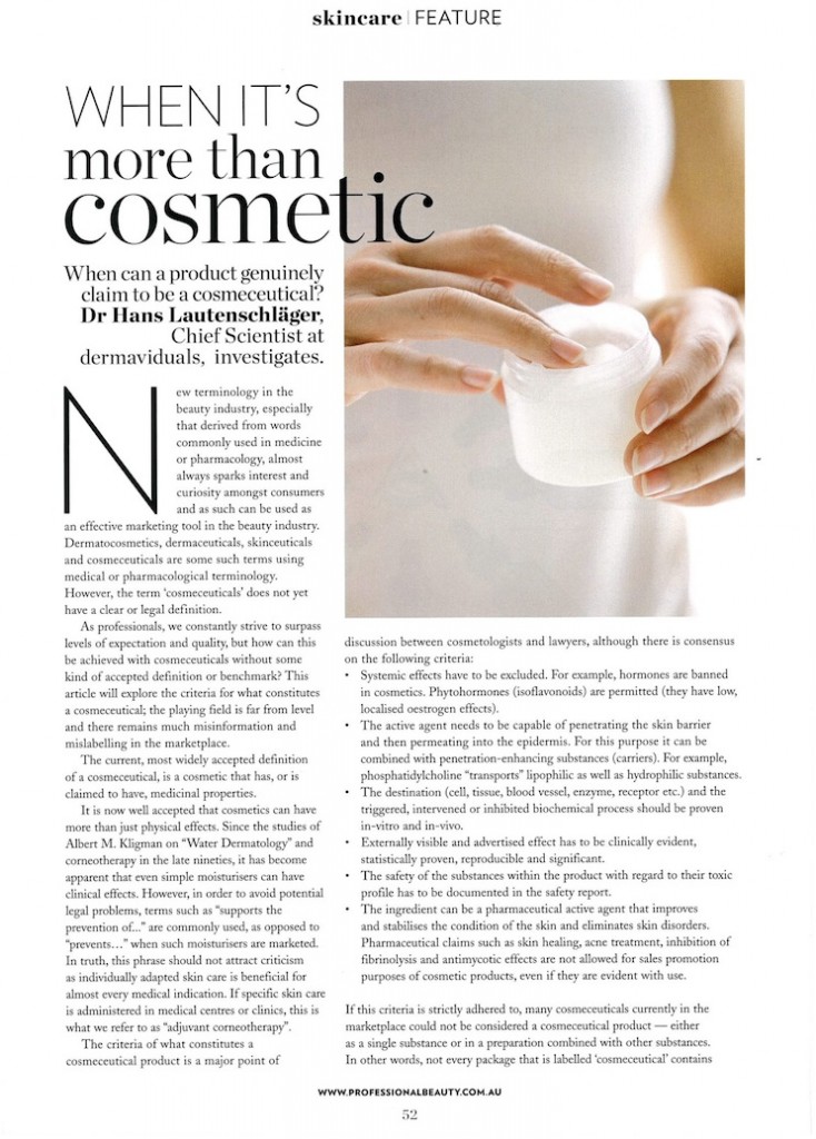 cosmeceuteuticals page 1
